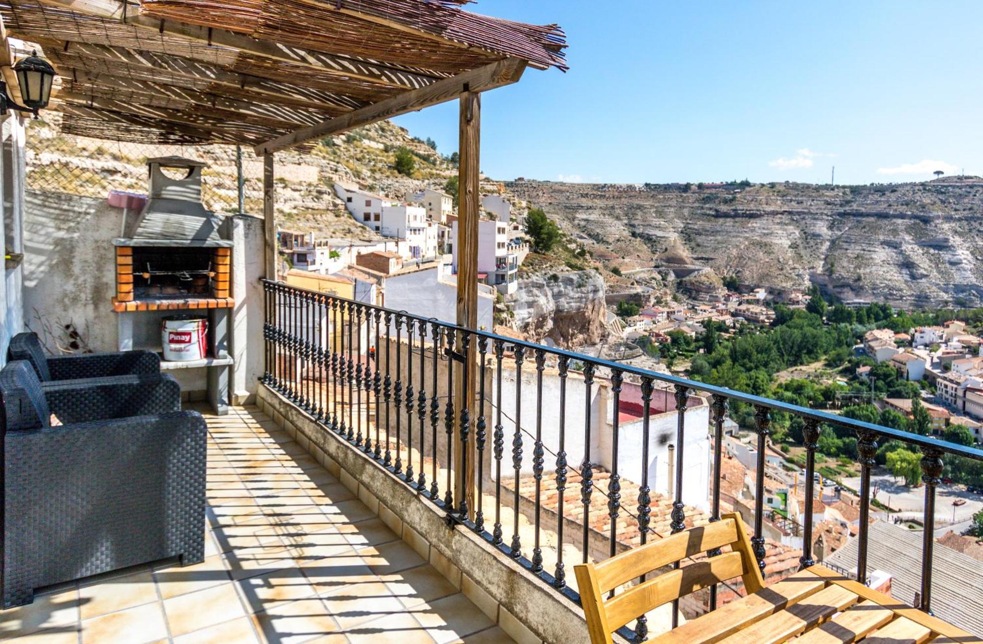Вилла El Balcon Del Jucar Алькала-дель-Хукар Экстерьер фото